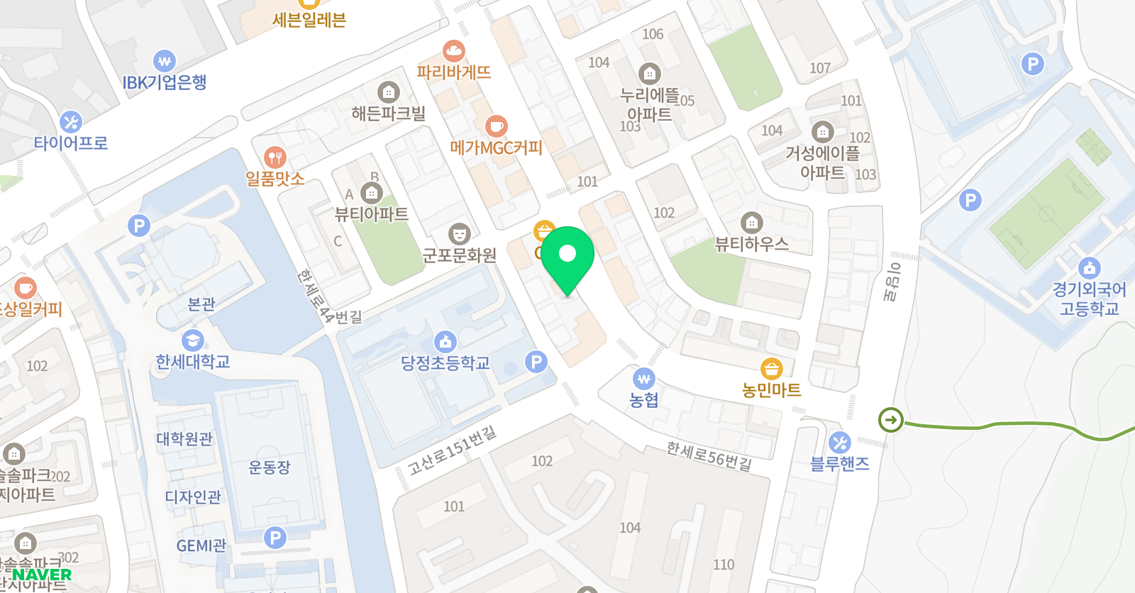 한 수학교습소 위치