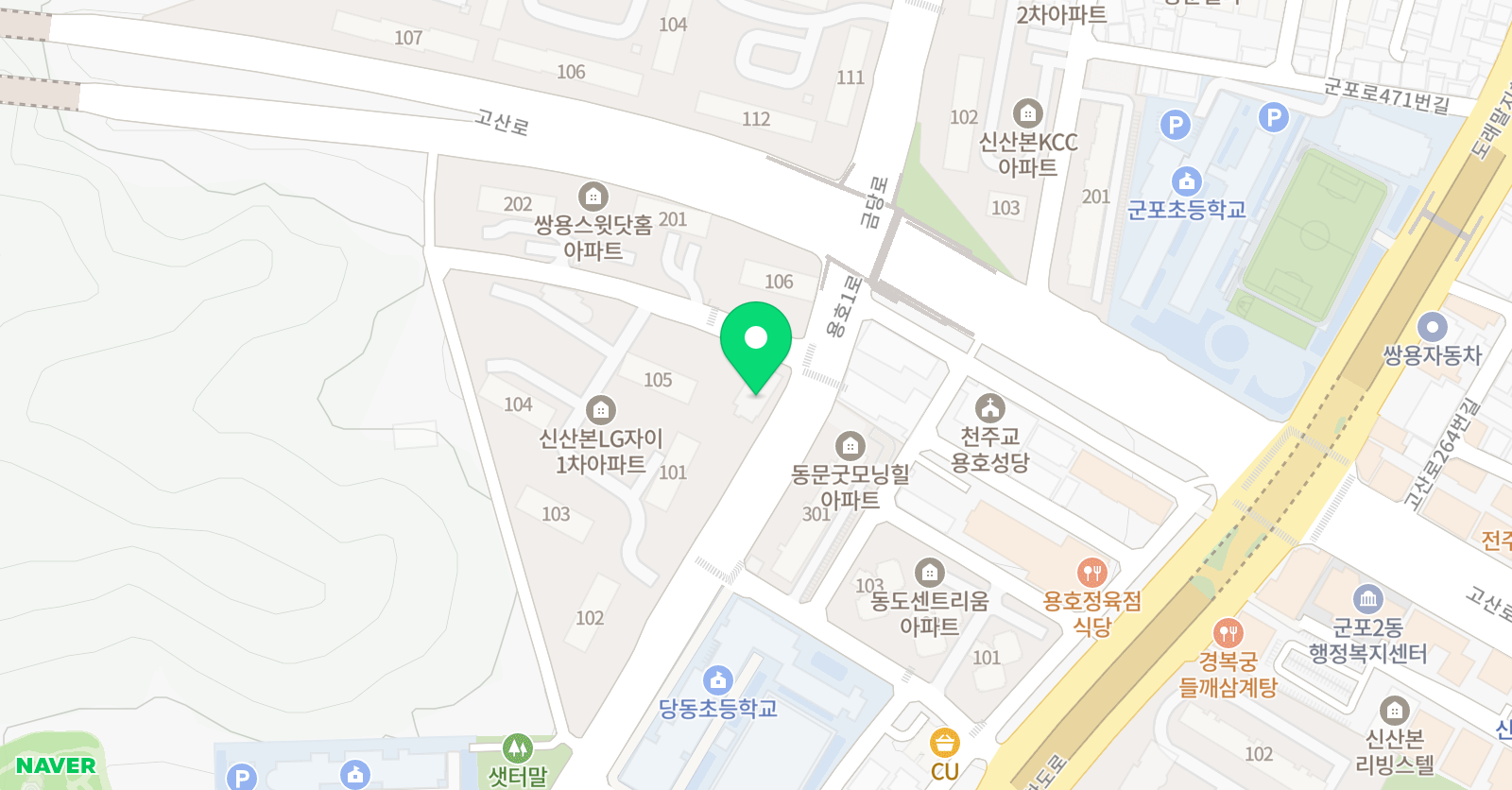 상상나무미술교습소 위치