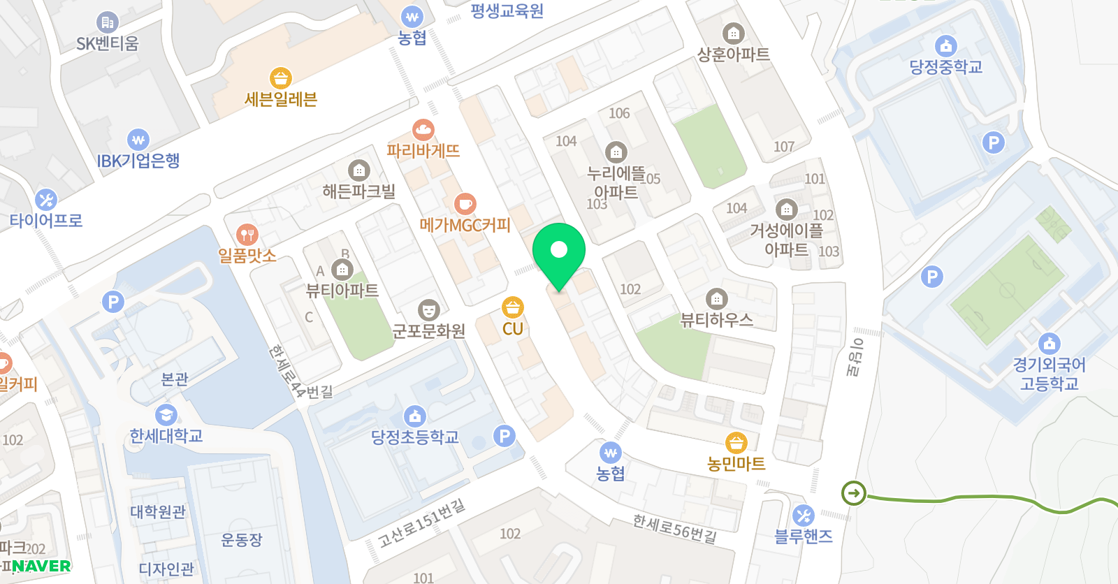 홍익 입시미술학원 위치