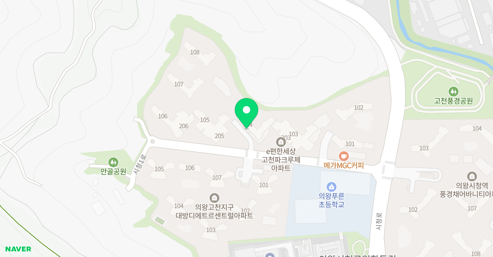 이화루체 영어 프랑스어 학원 위치