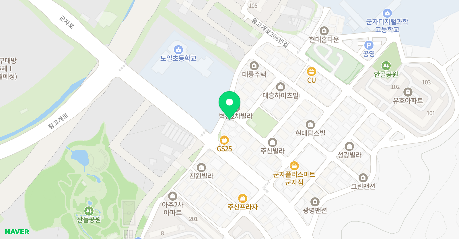 작은화가 마을미술 위치
