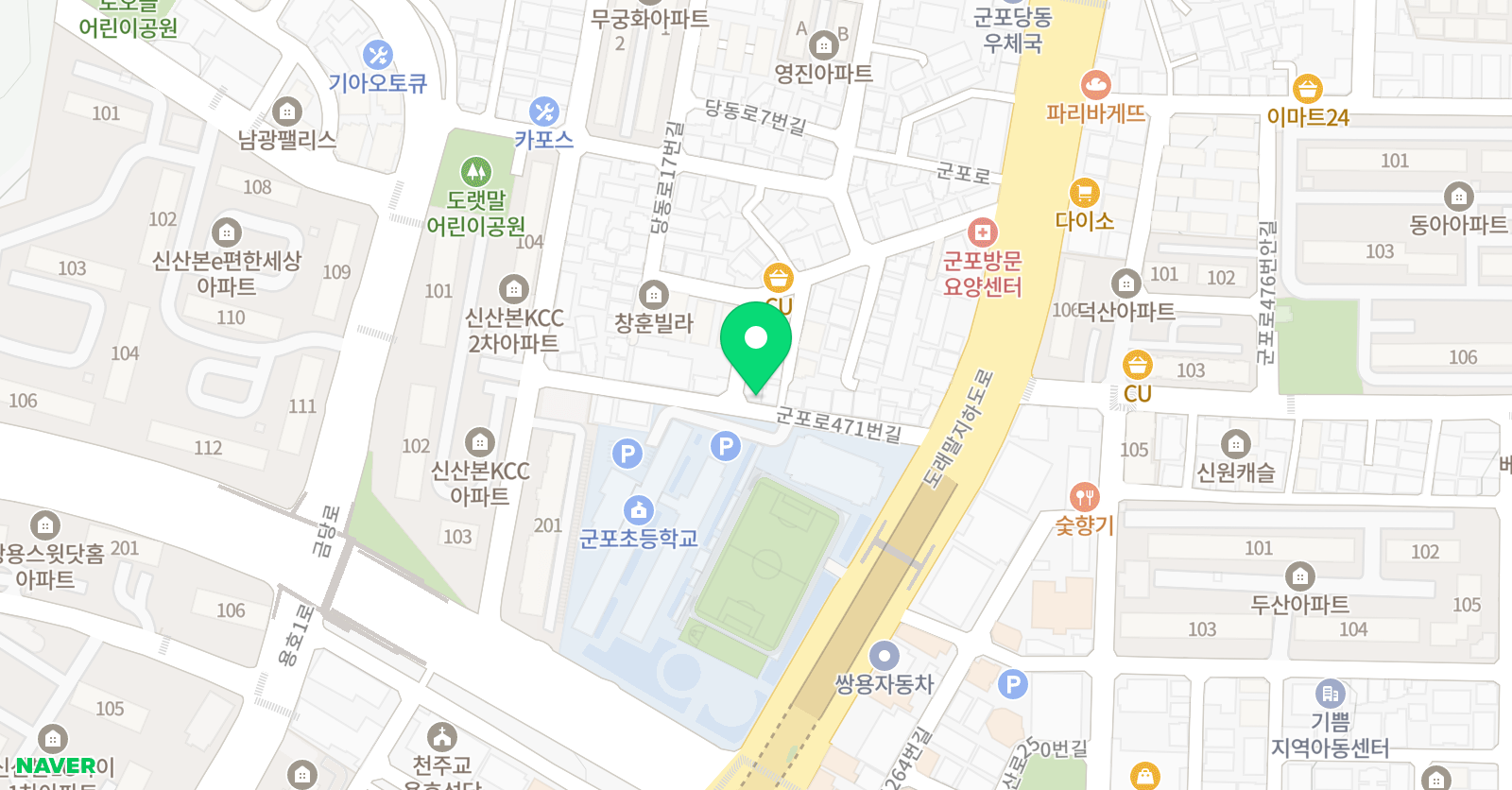박토벤 음악교습소 위치