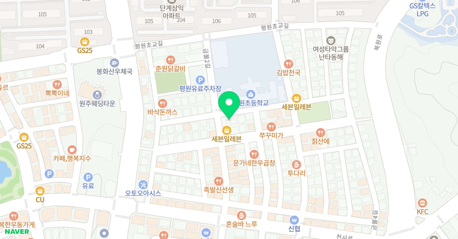 예인 음악학원 위치