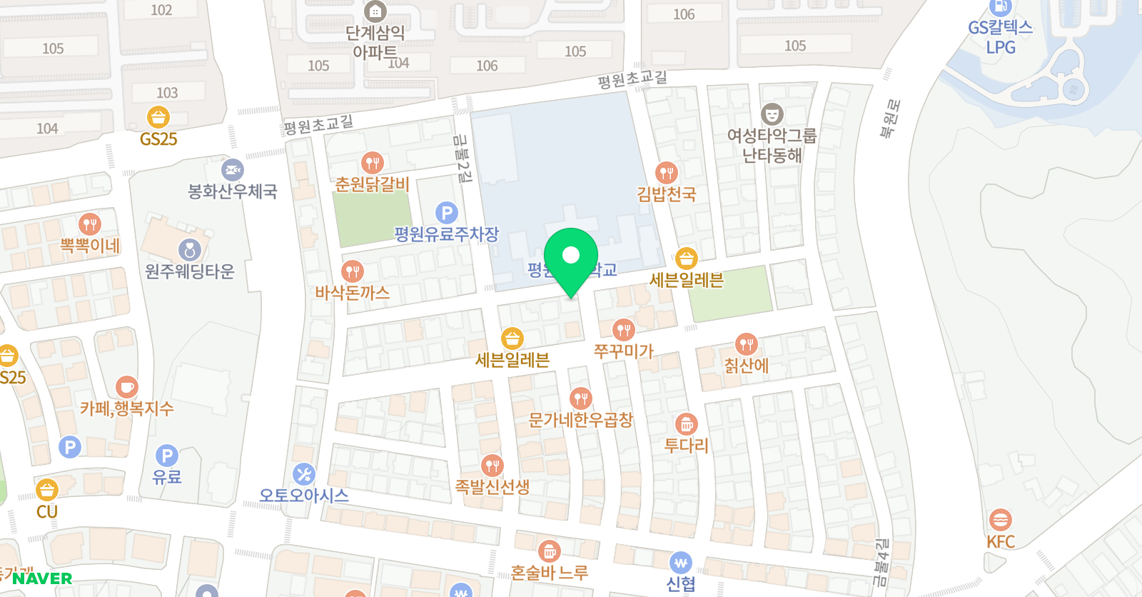미키미니 학원 위치