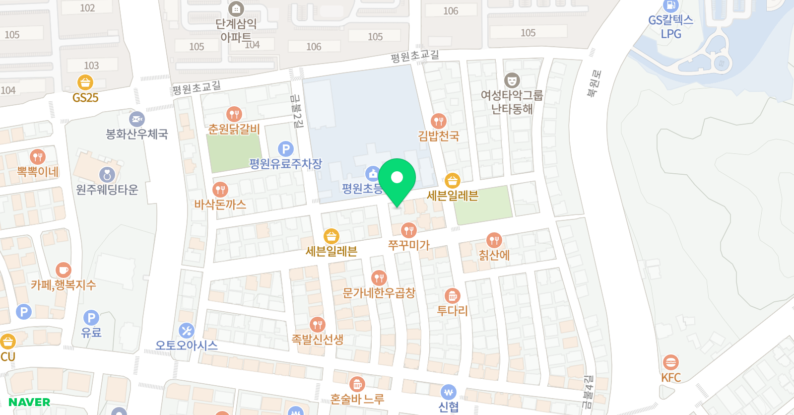 이미경 수학영어전문학원 위치