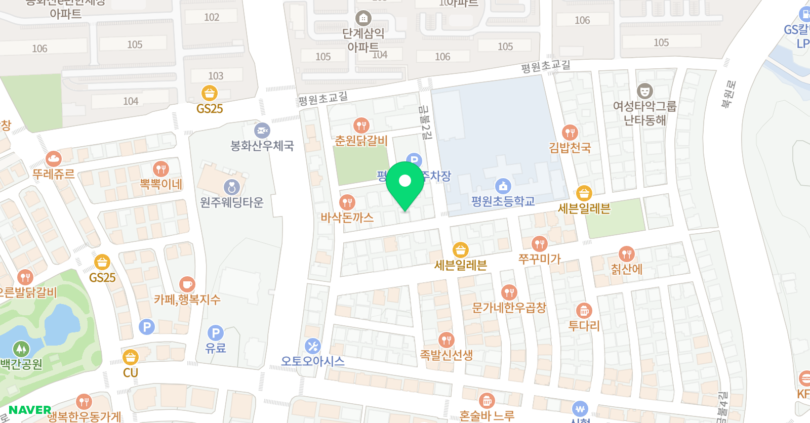 박선생 음악학원 위치