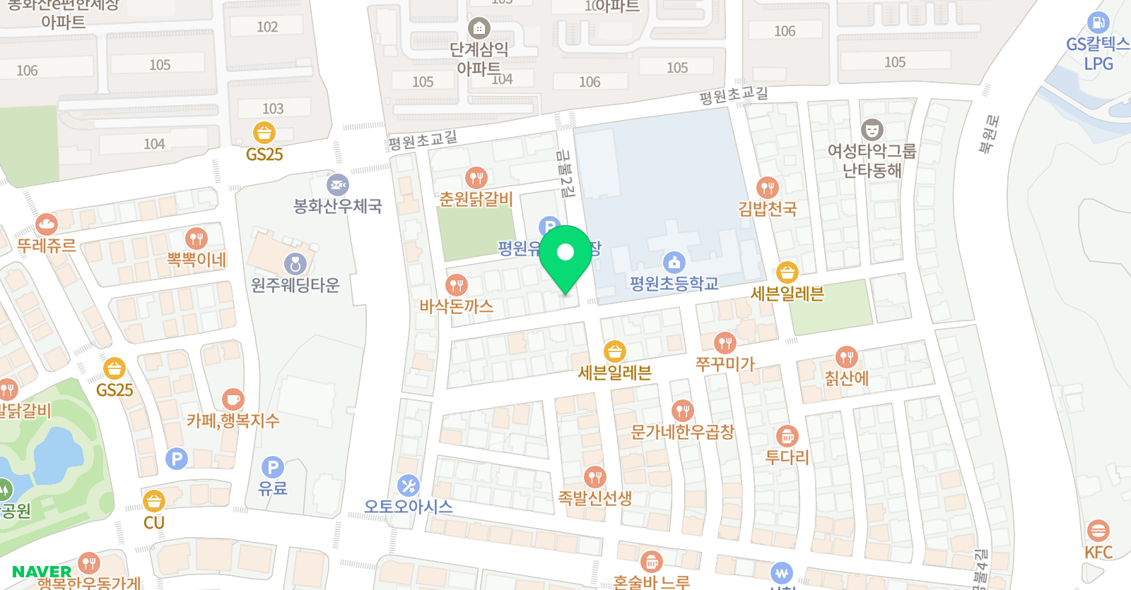 리드인 독서논술 원주평원초점 위치