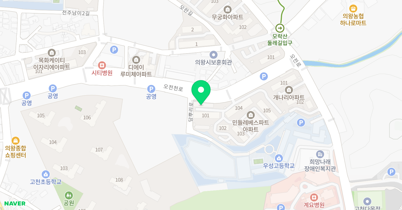 엔 음악미술학원 위치