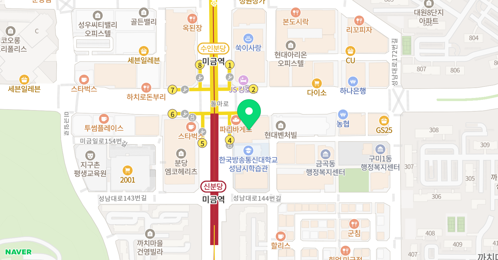 베리타스 수학학원 위치