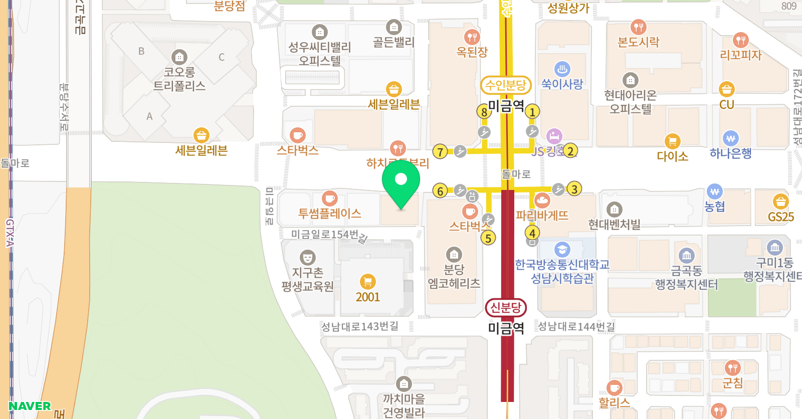 누에보 미술학원 위치