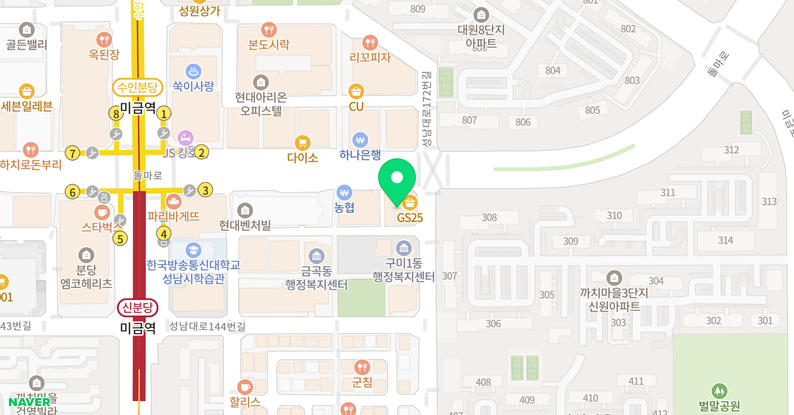 예종발레아카데미 위치