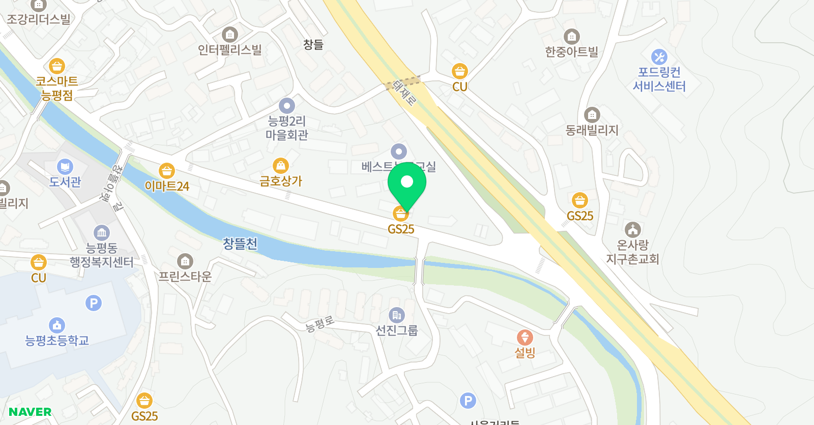 프로젝트 음악학원 위치