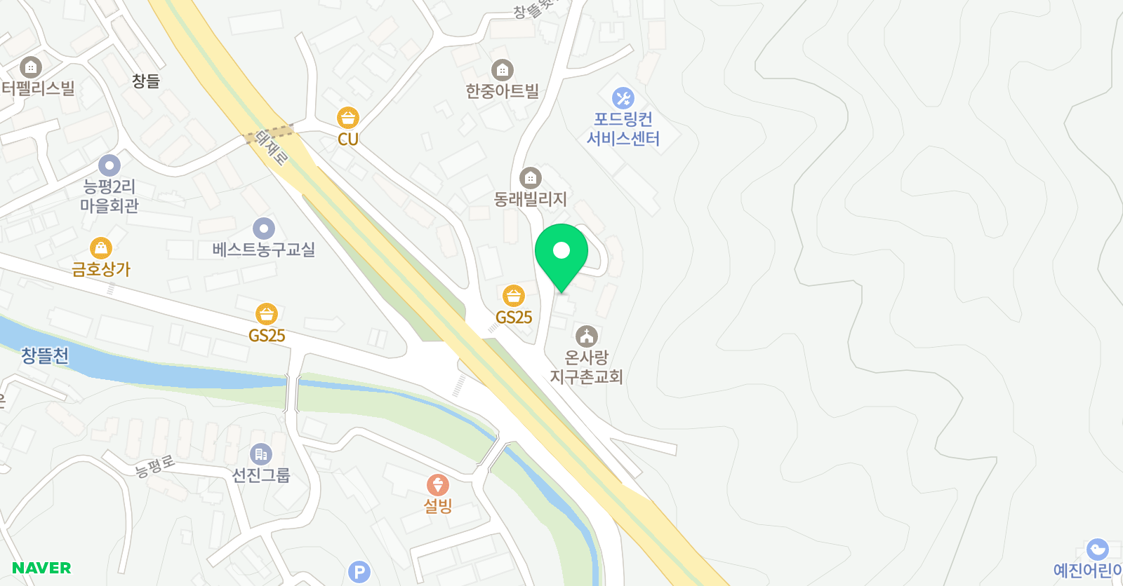 오감 미술교습소 위치
