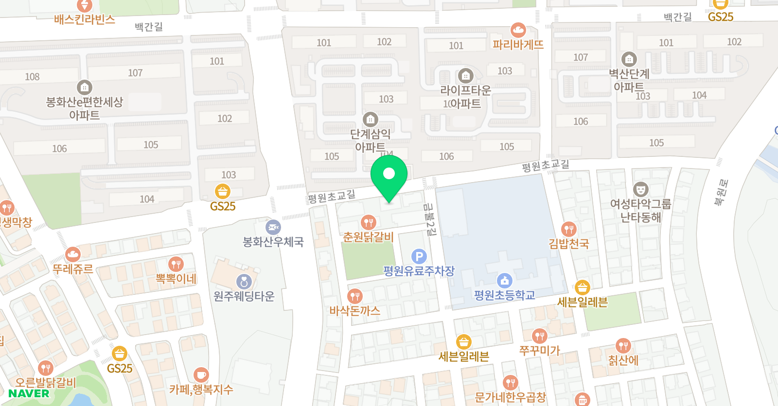 카이로스 수학학원 위치
