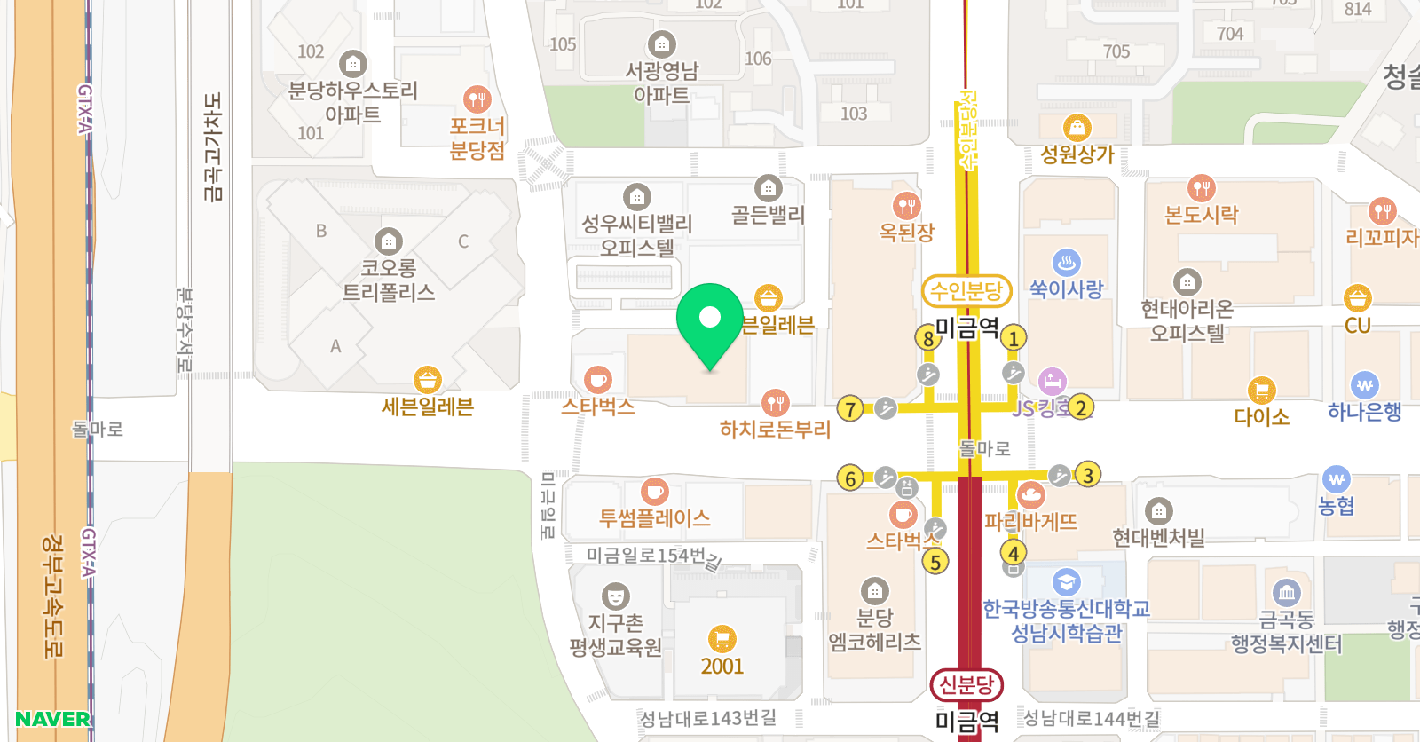리즈 무용학원 위치