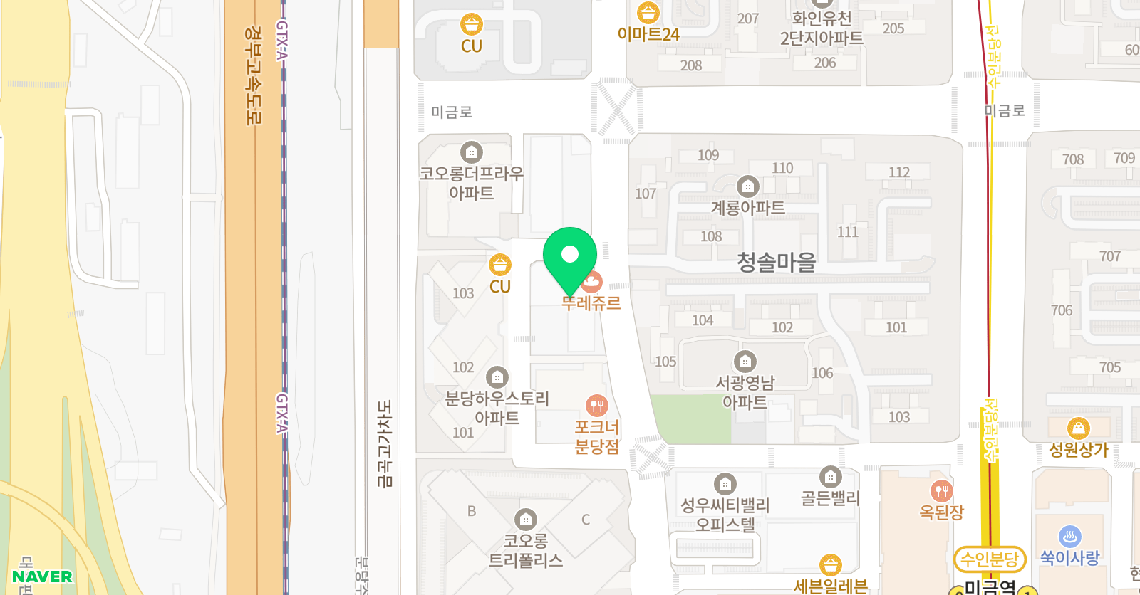 월드 컴퓨터학원 위치