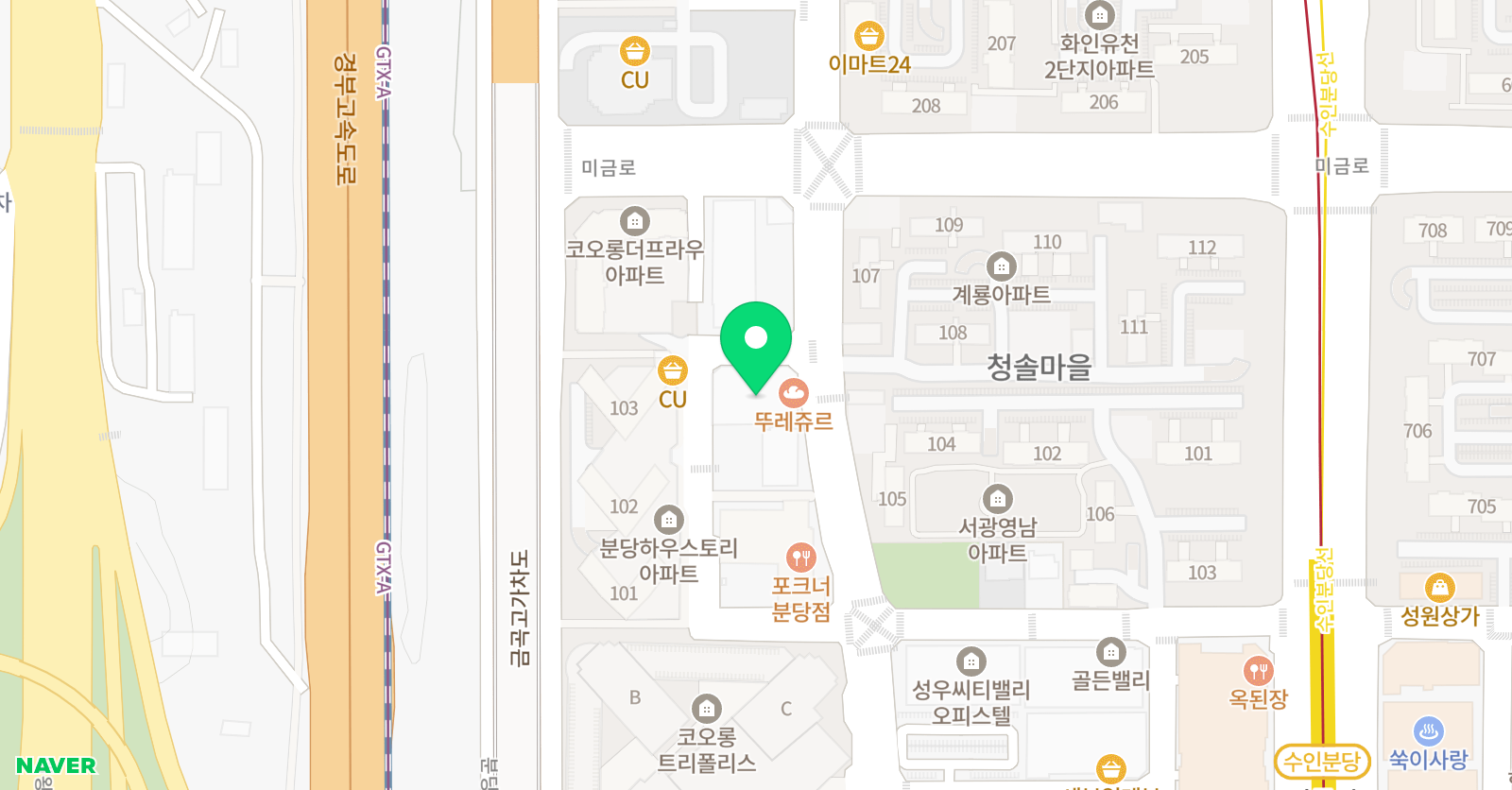 수수학아카데미 위치