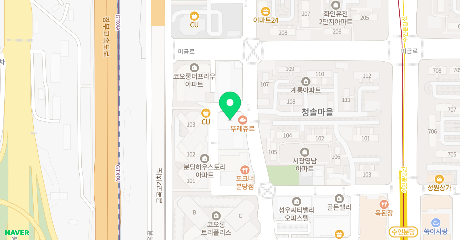 도니지니잉글리쉬 영어교습소 위치