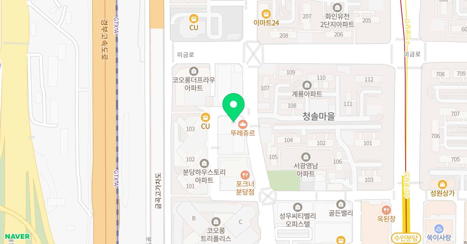 KTIGERS 명성 태권도 위치