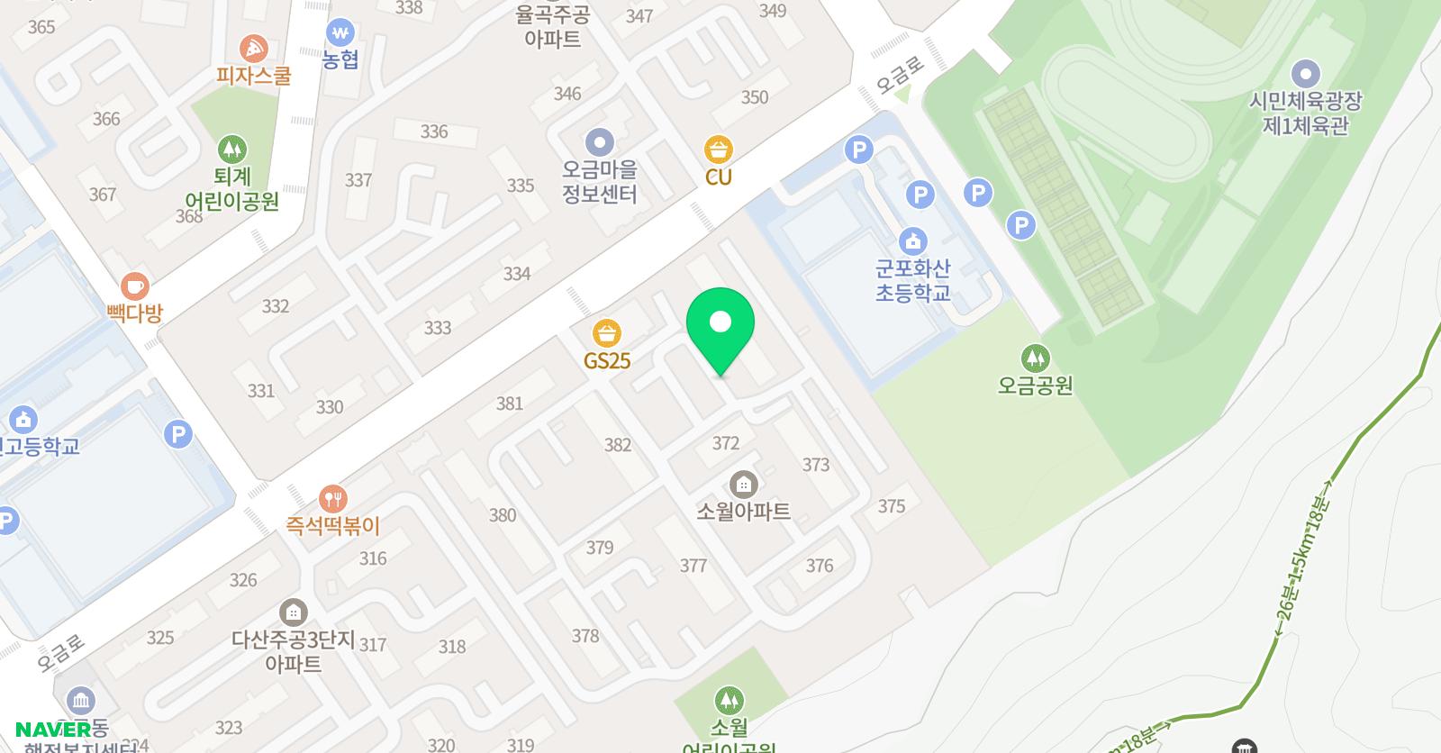 비엔나 피아노학원 위치
