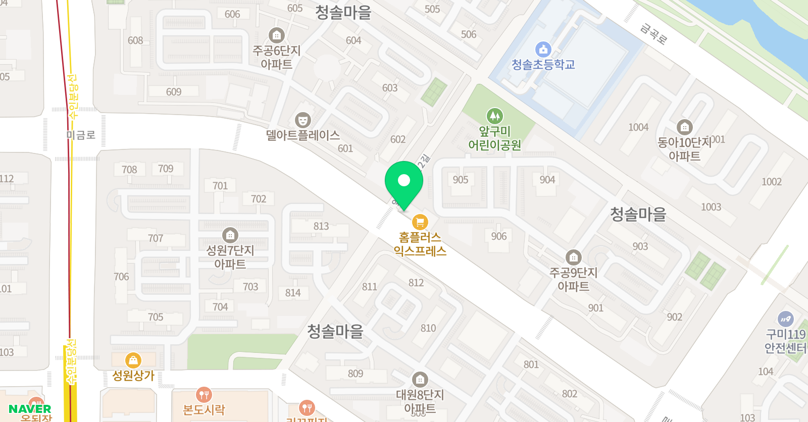 조이어학원 위치