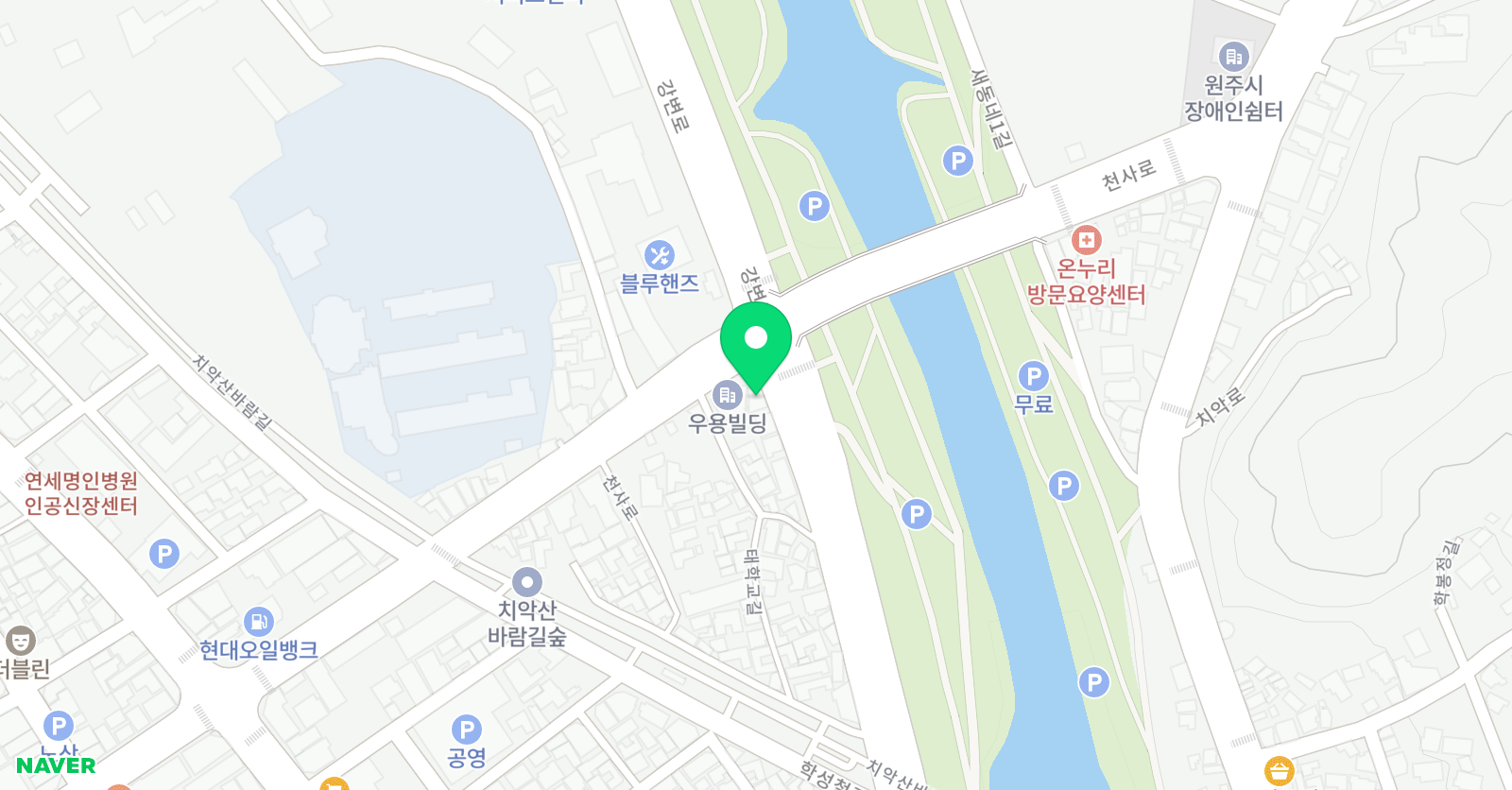 아이비프리미어 스쿨 영어학원 위치