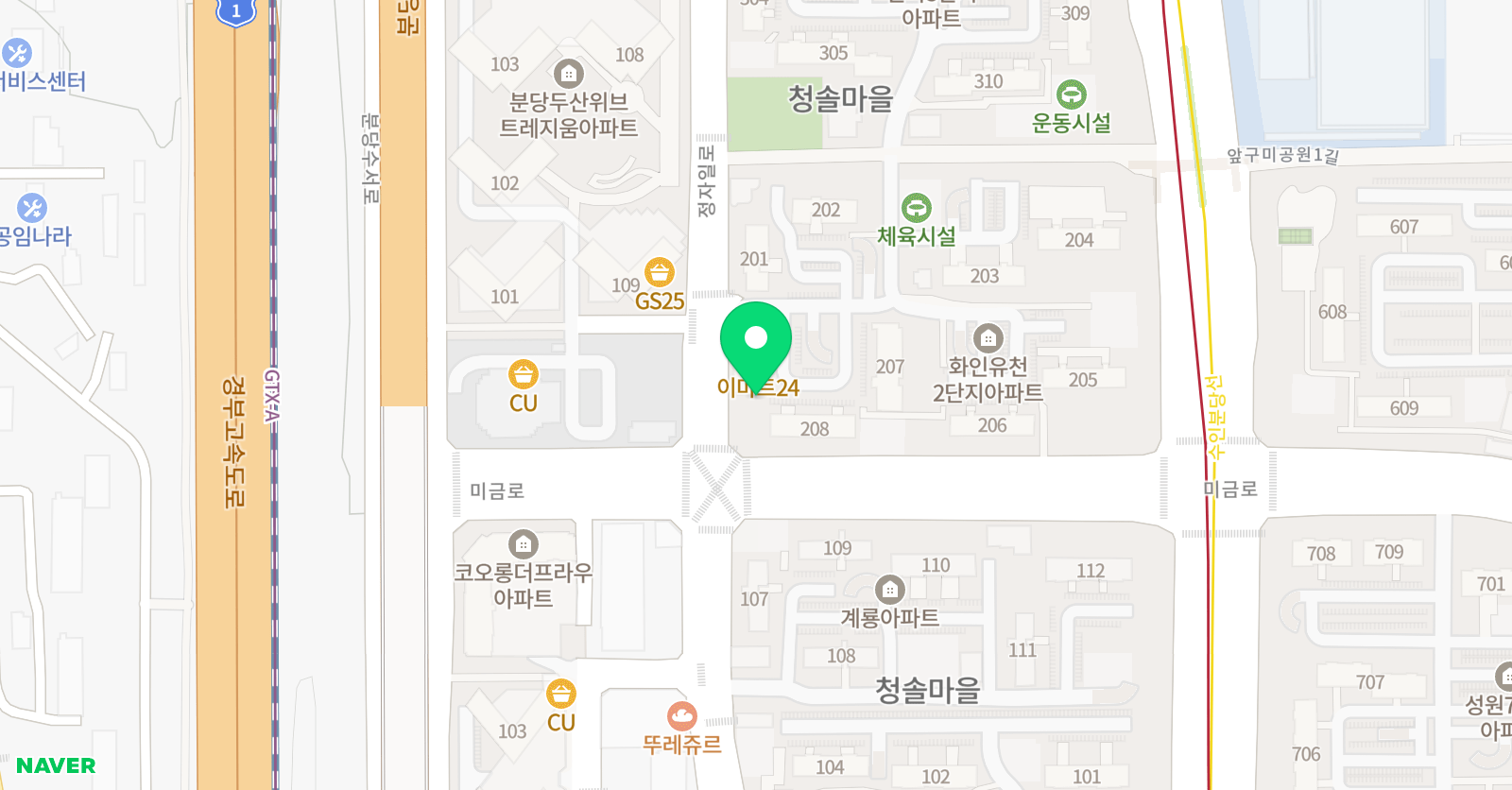 봄날화실공방 위치