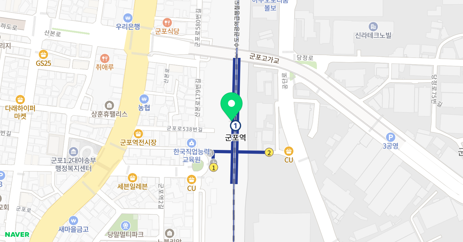 K English 원어민영어 위치