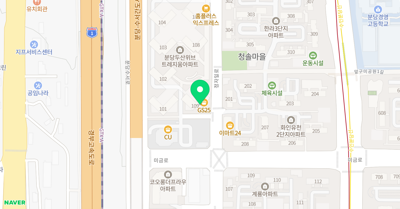 TMC 수학학원 위치