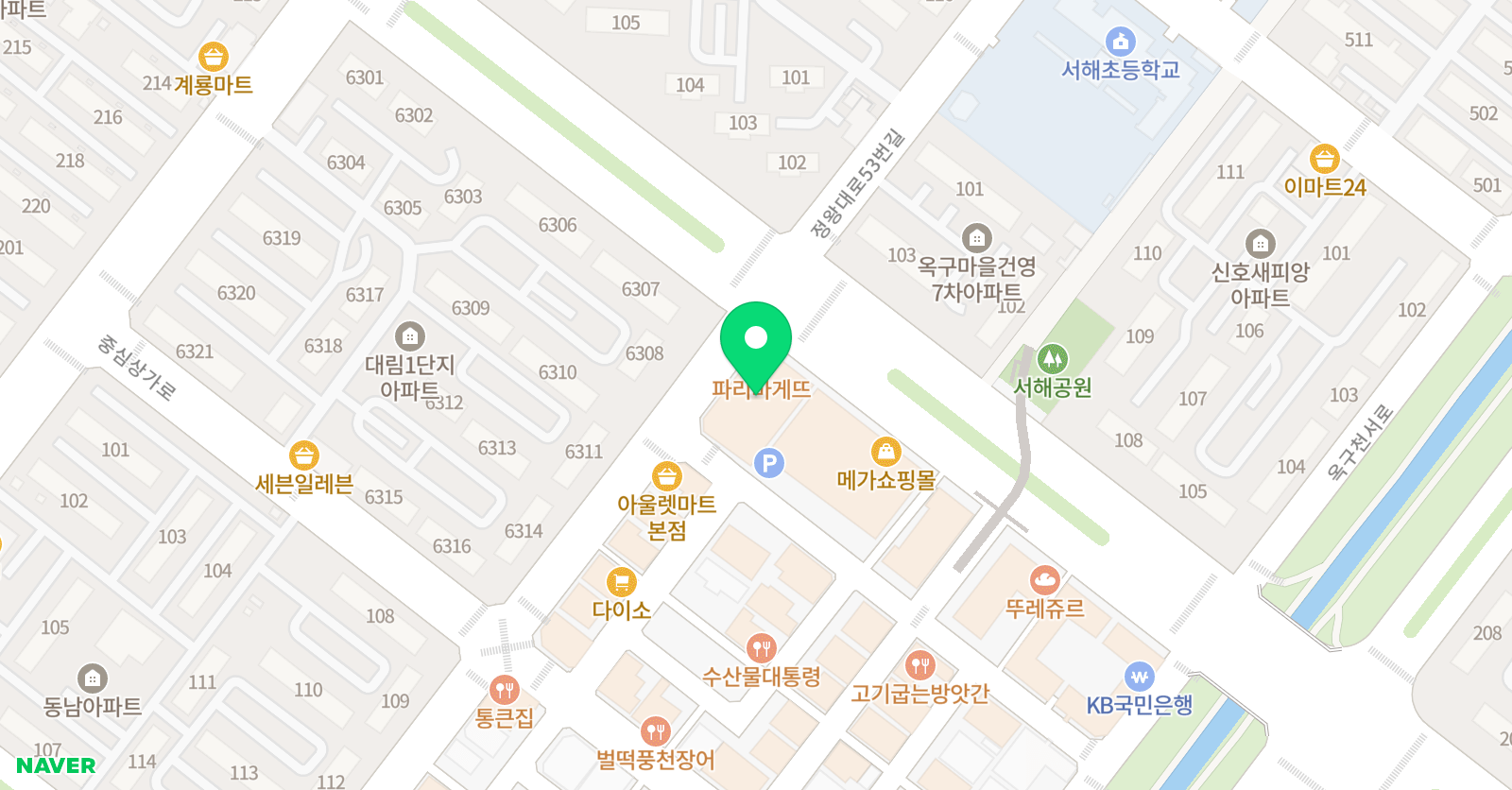 ybm ecc 시흥점 위치