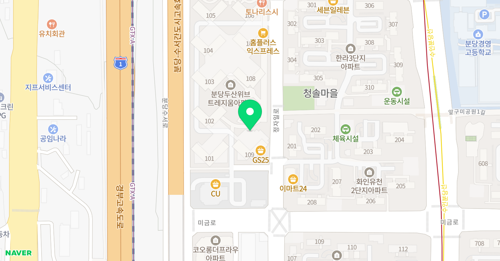 파이너 수학교습소 위치