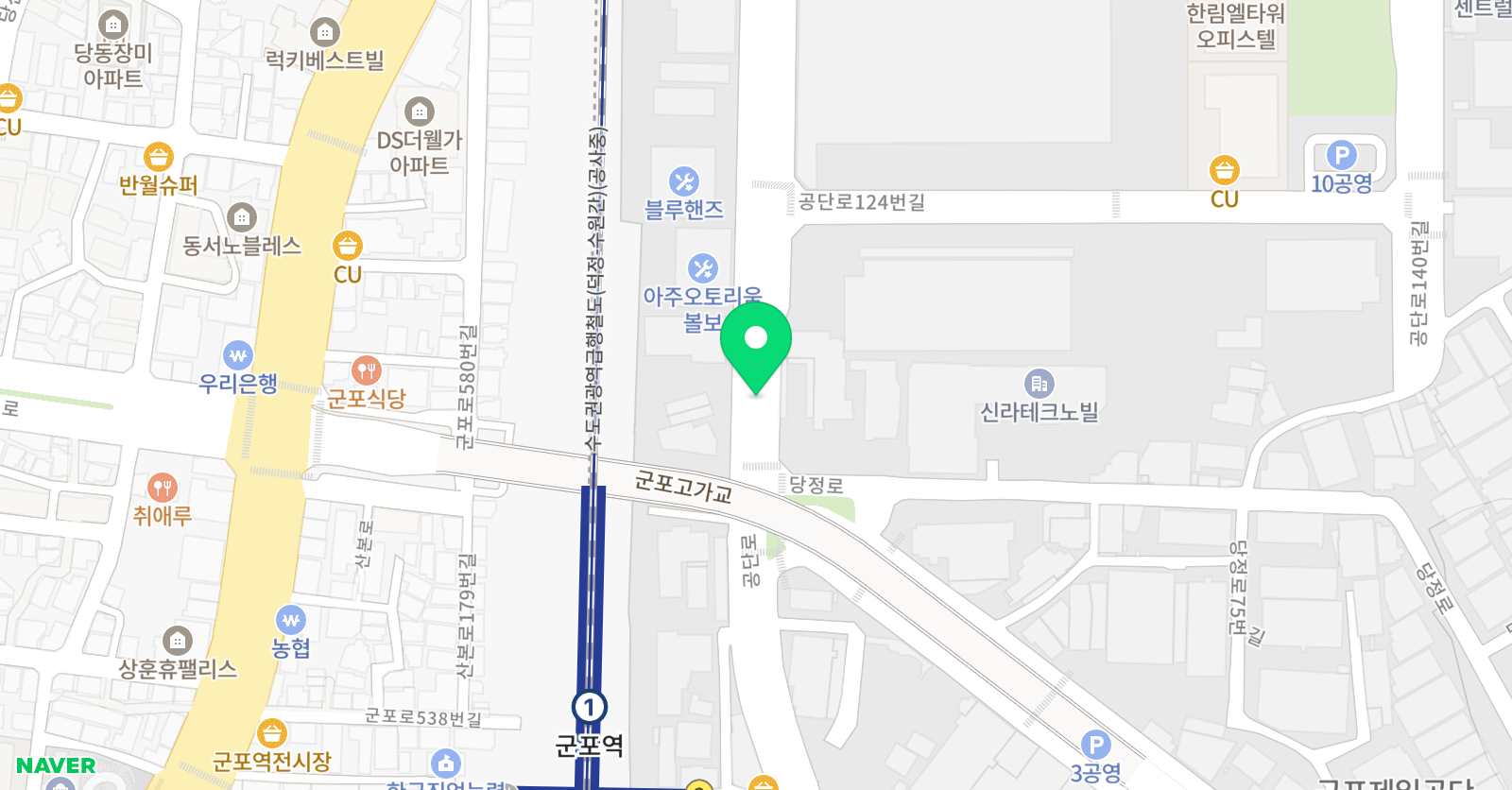 글로리아 음악학원 위치