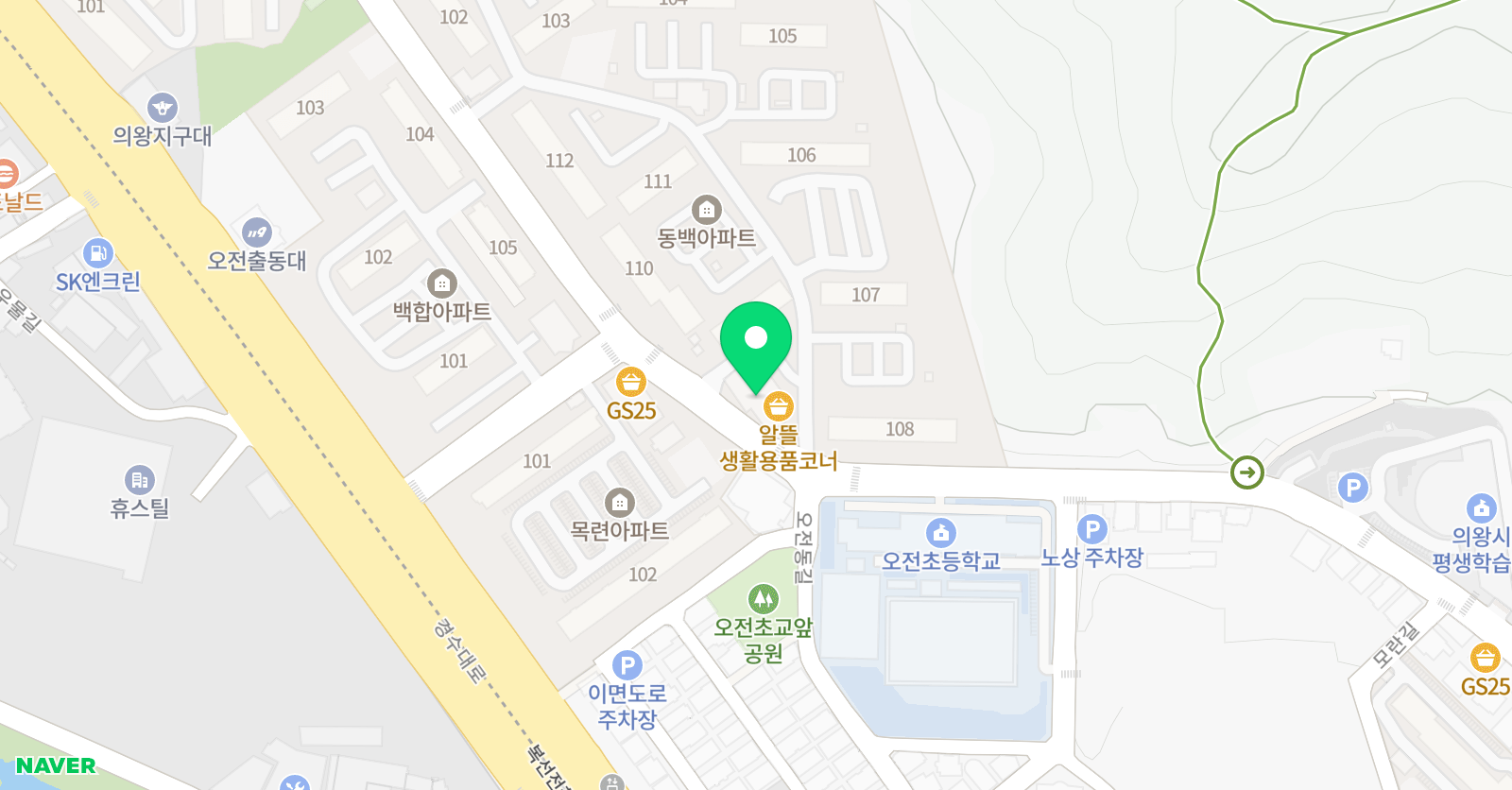 스마트해법 수학 오전점 위치