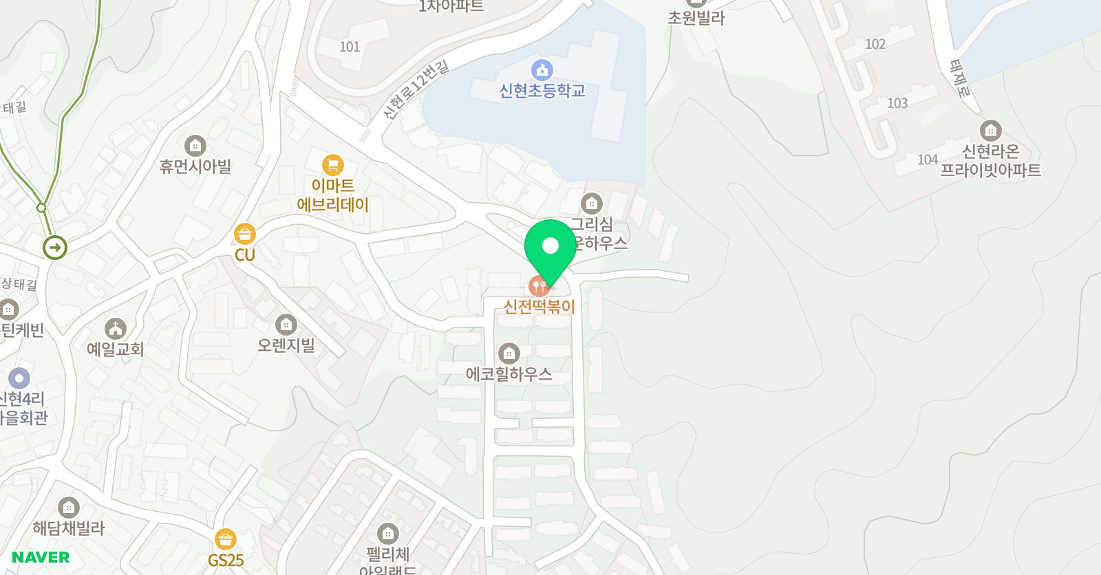 로얄 피아노학원 위치