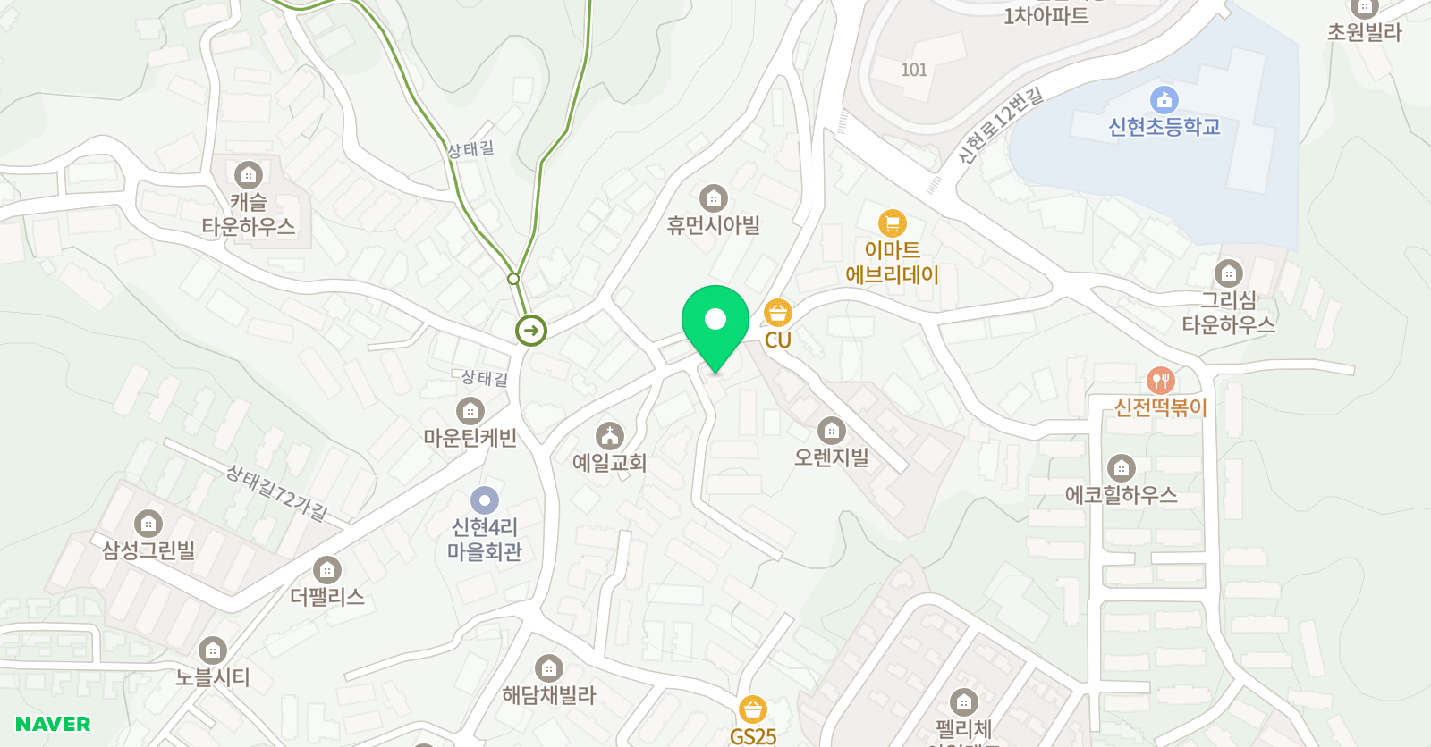 채우다수학교습소 위치