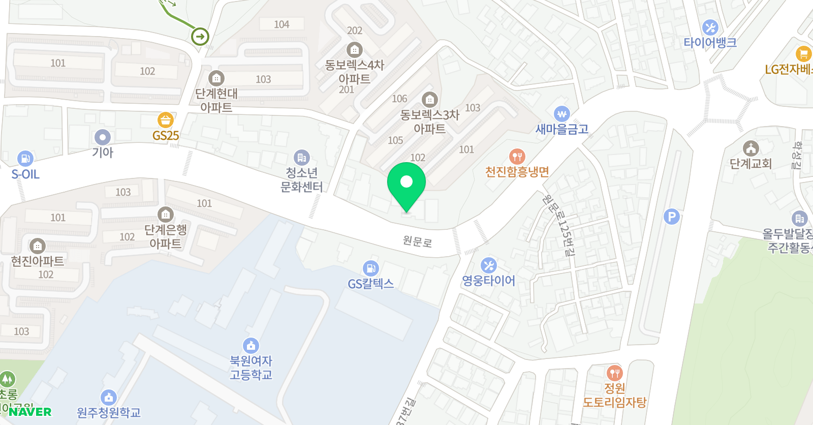 최창규 수학학원 위치