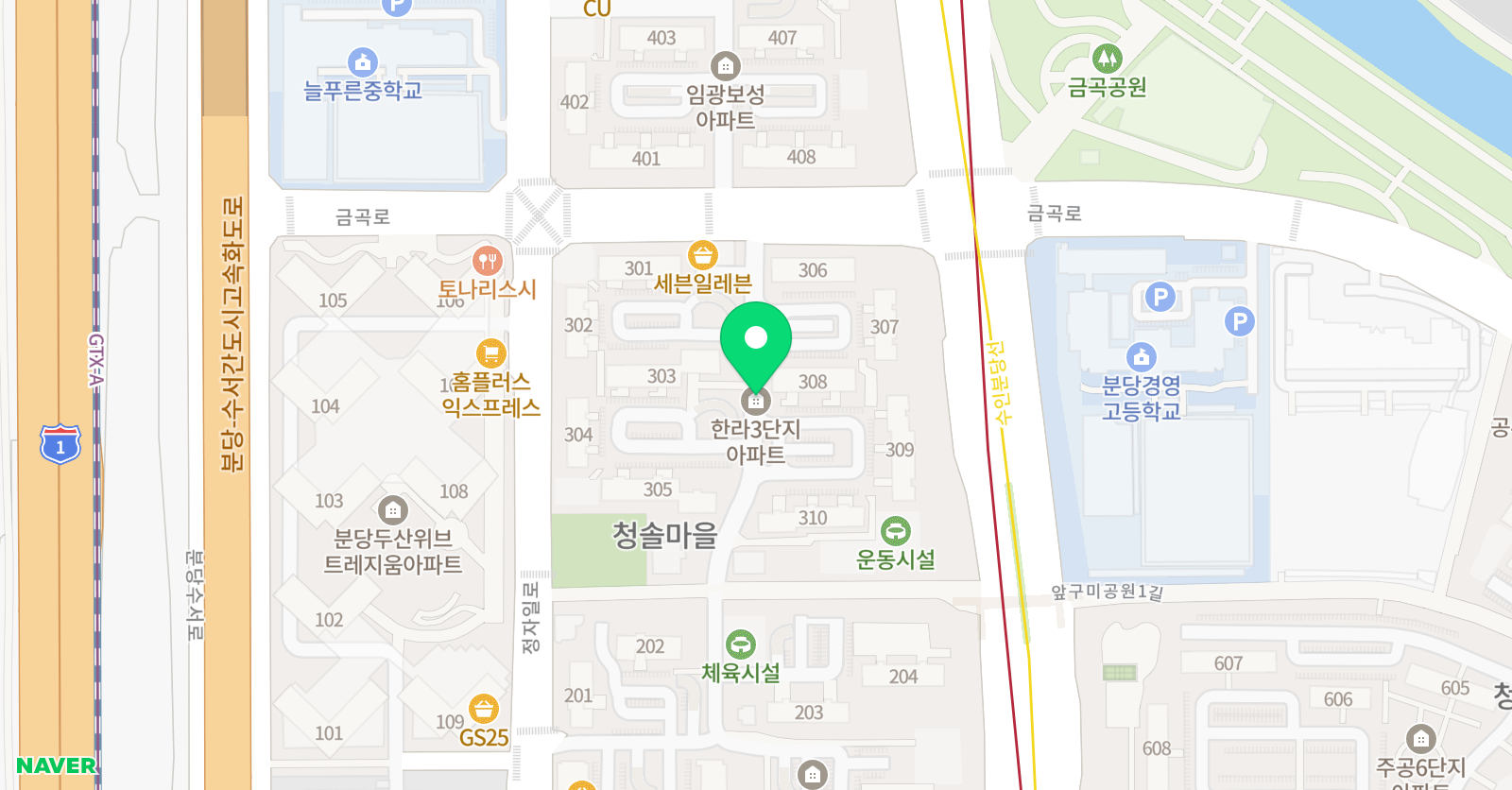 민쌤 논술 위치