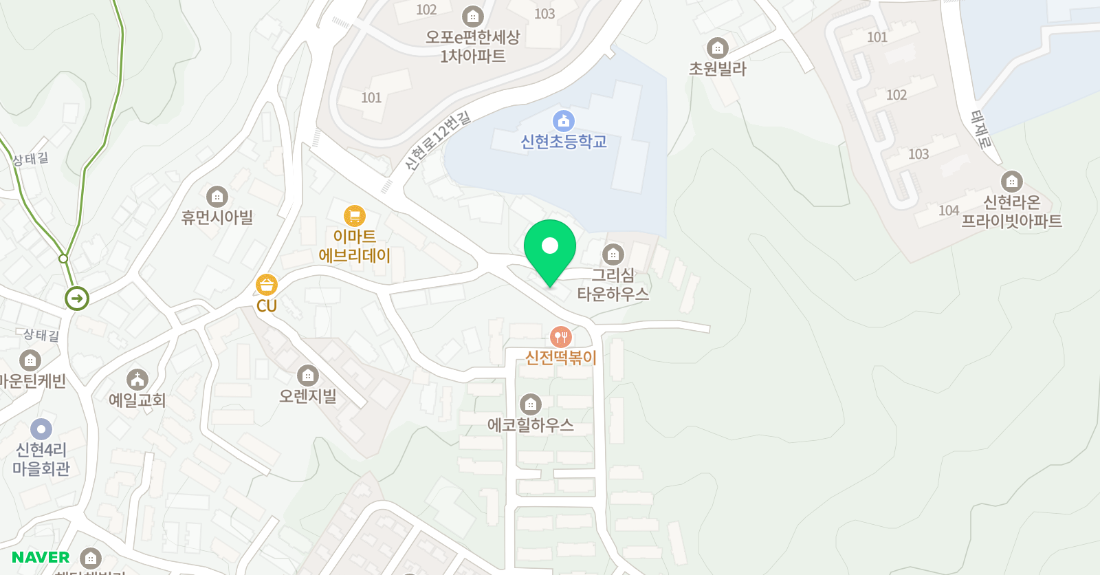 발레드리나 무용학원 위치