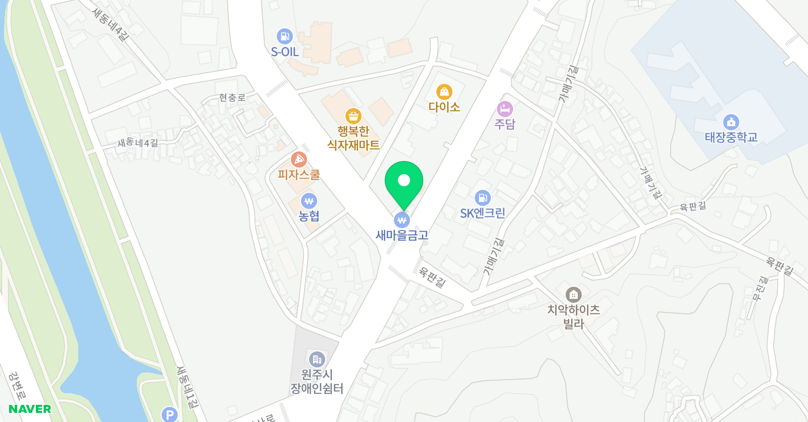 GnB 어학원 태일캠퍼스 위치