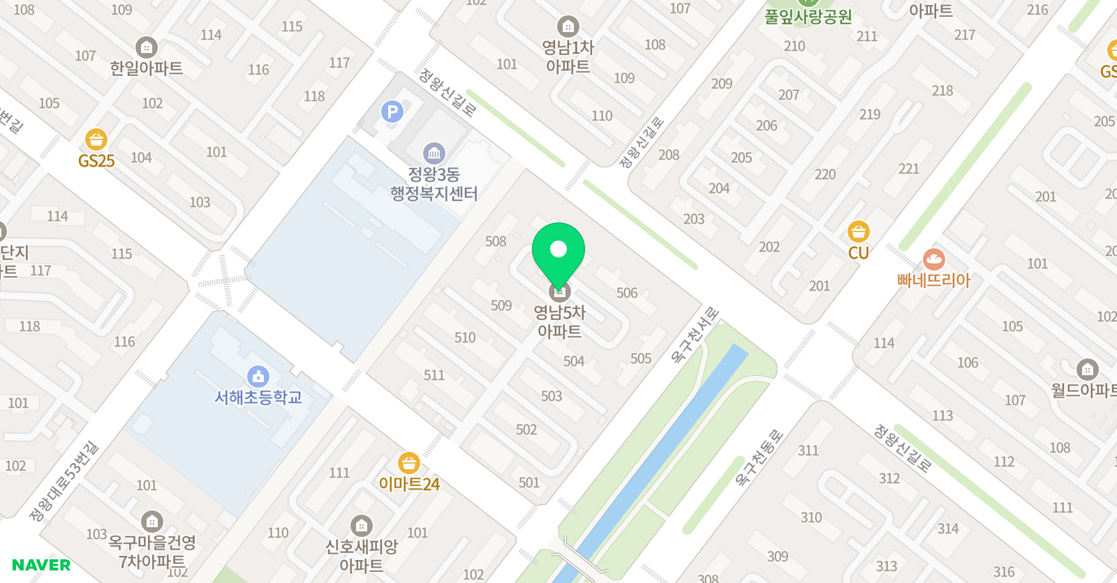 두드림공부방 수학교습소 위치