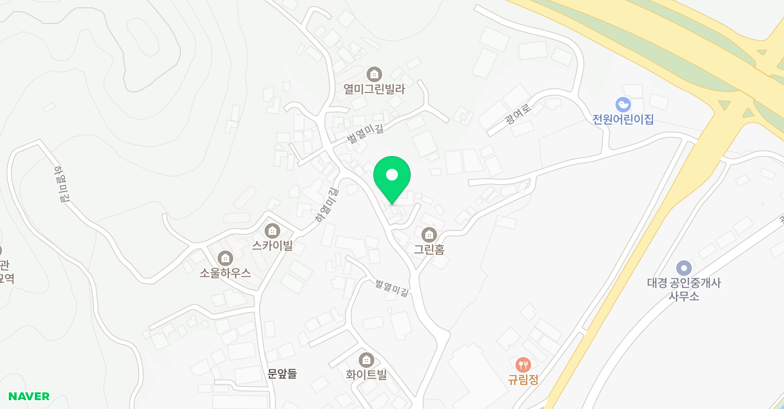 곤지암 스키강습 슬로프스쿨 위치