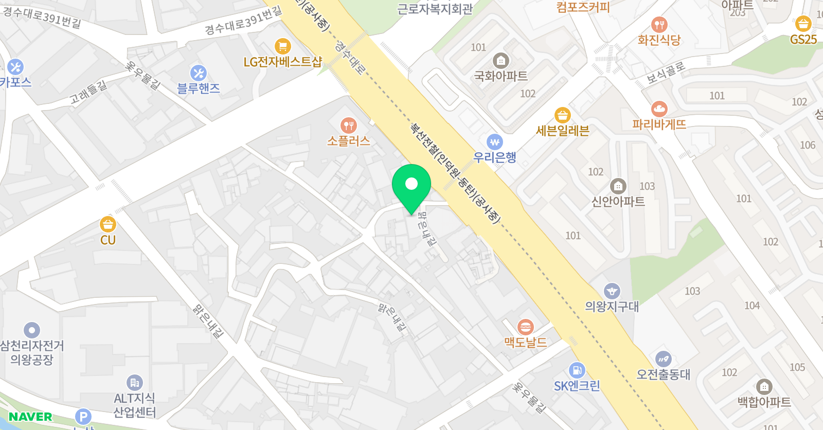 에스원 농구클럽 위치