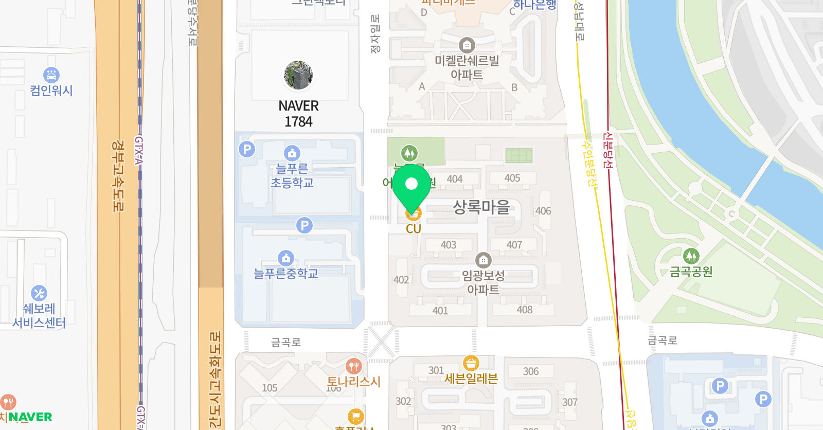 상상미술아뜰리에 위치