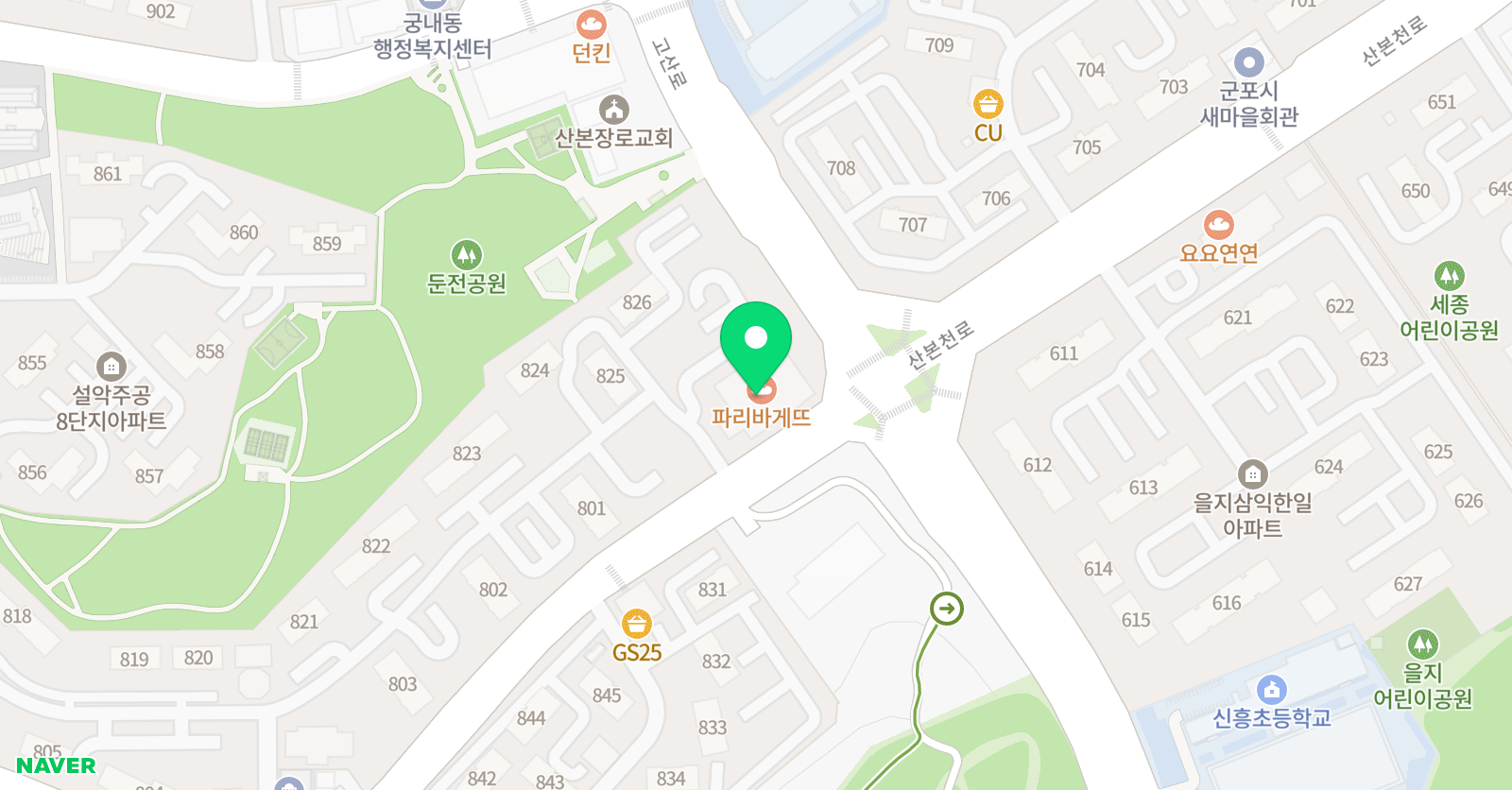 놀작마이아트 놀작해와별 미술교습소 위치