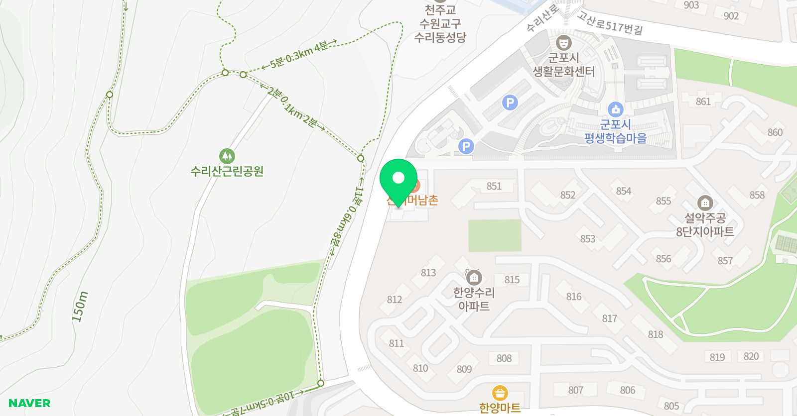 플레이팩토가베누리 수학학원 위치