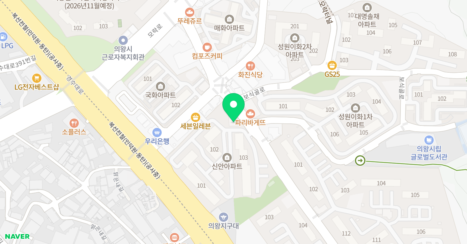 충무 태권도장 위치