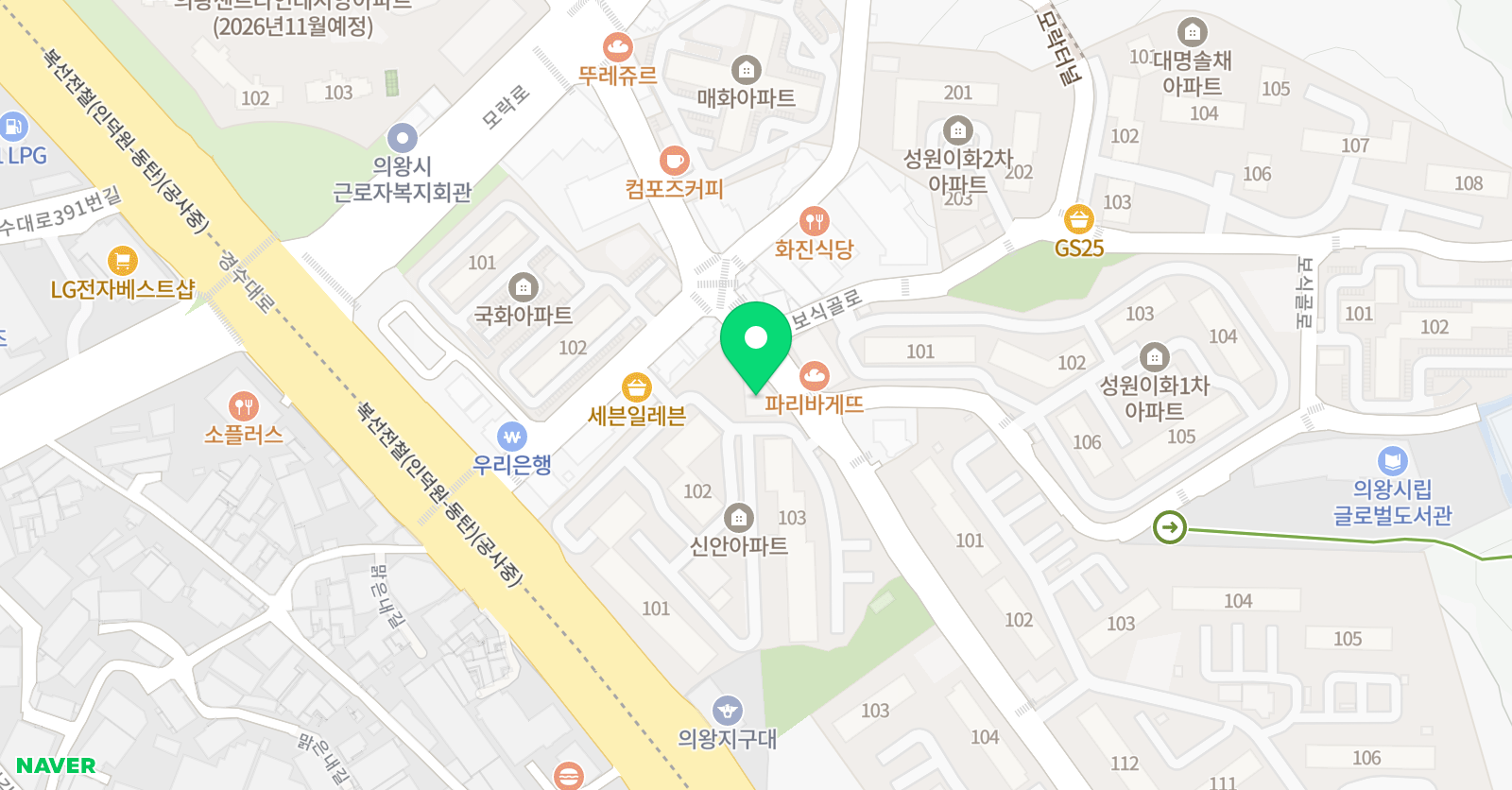 토닥토닥 미술학원 위치