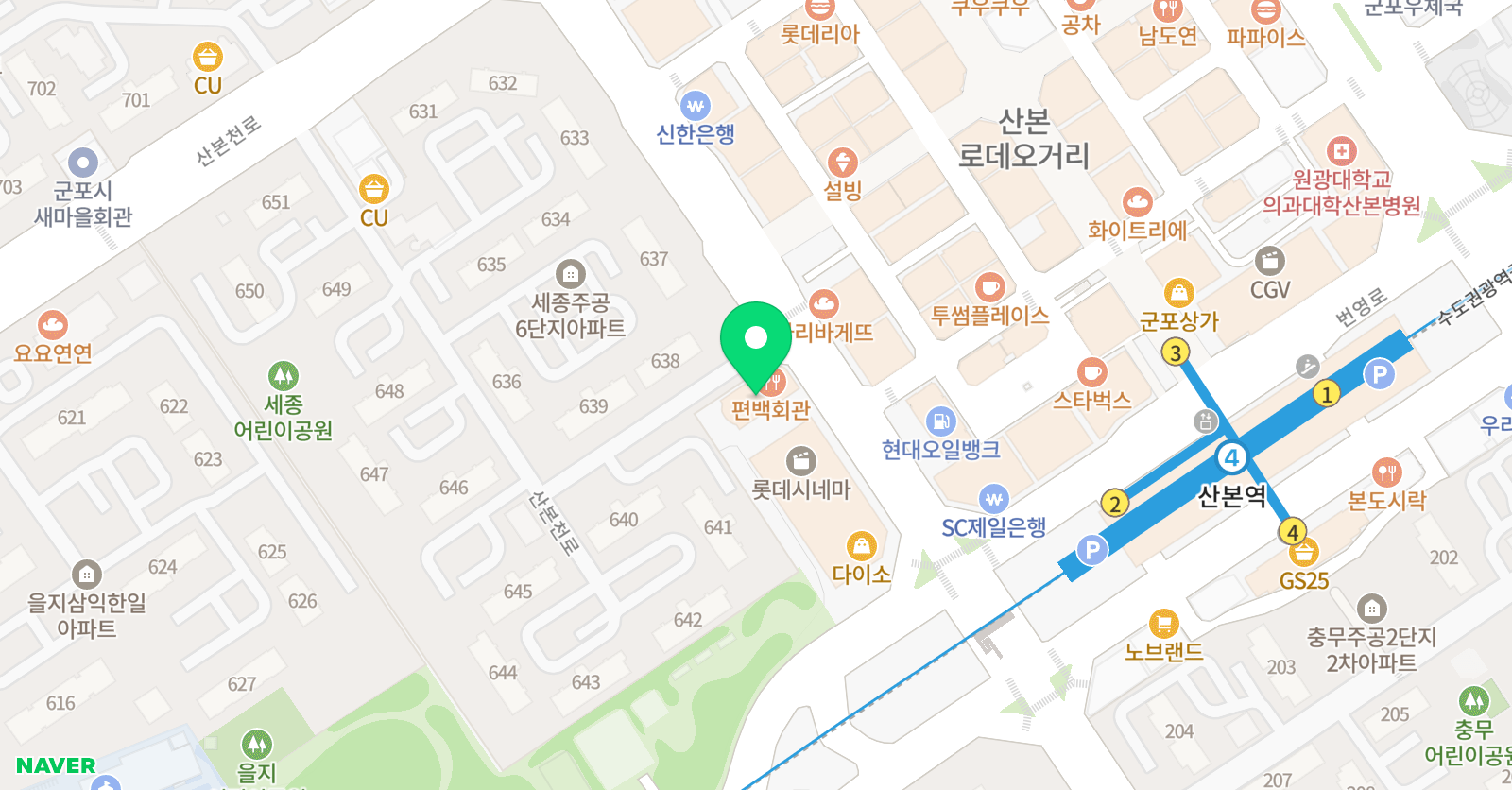 클랑트리 음악학원 위치
