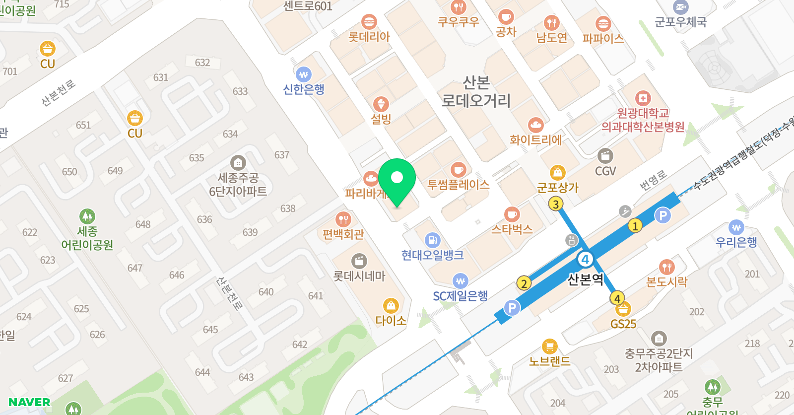 뱅크스리 어학원 위치
