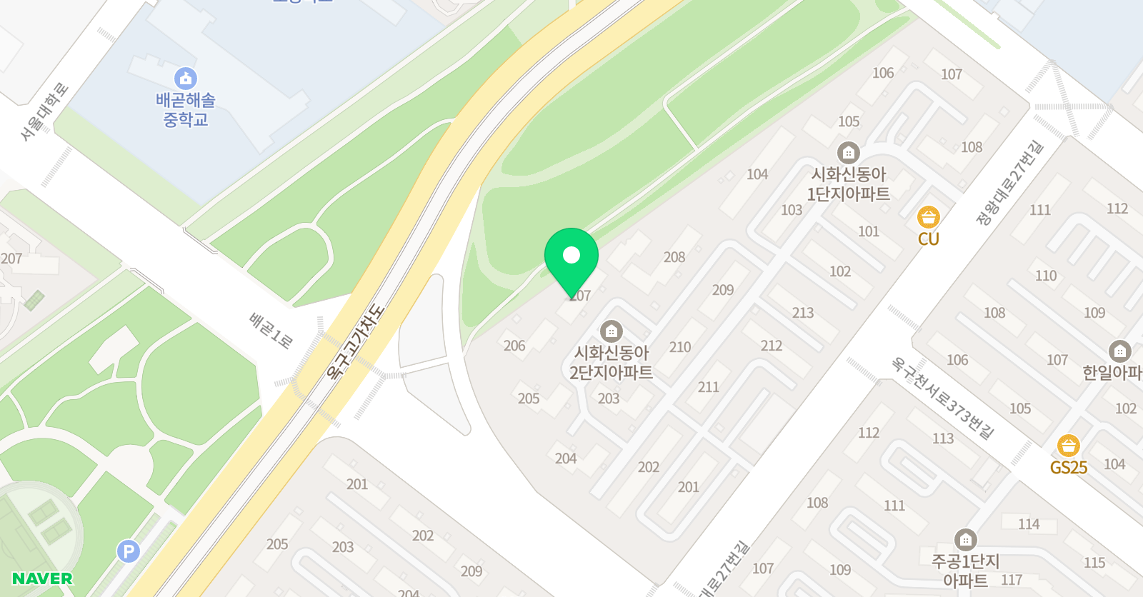 정왕동 두란노 공부방 위치